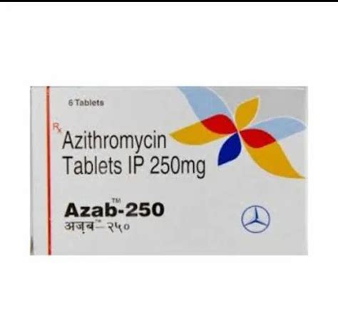 Azab 250 Mg Parth Pharma Packaging Size 6 Tablet In 1 Strip At Best