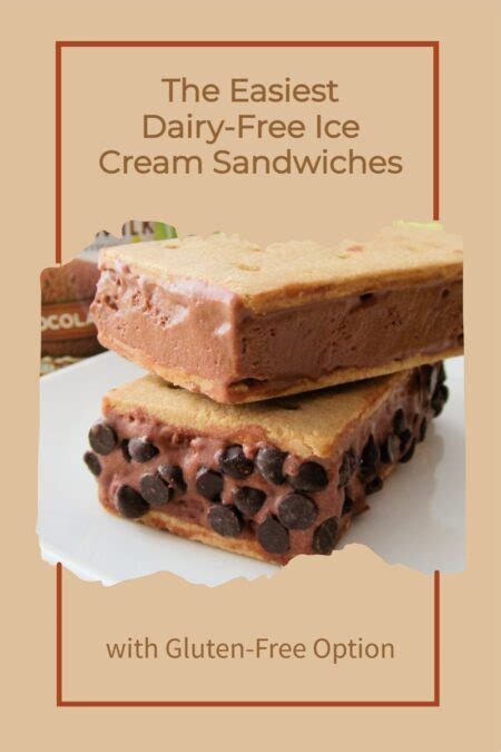 The Easiest Dairy-Free Ice Cream Sandwiches Recipe