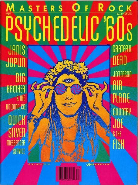 Music Poster Books - Masters of Rock: Issue 7. Psychedelic '60s