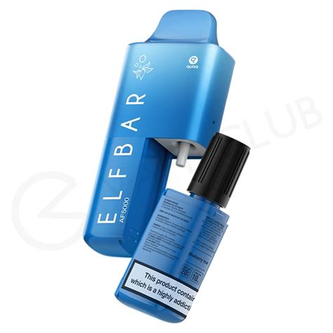 Blueberry Ice Elf Bar AF5000 Disposable Vape Kit