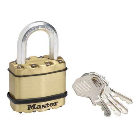 Cadenas Master Lock Excell laiton 45 mm Bricomarché