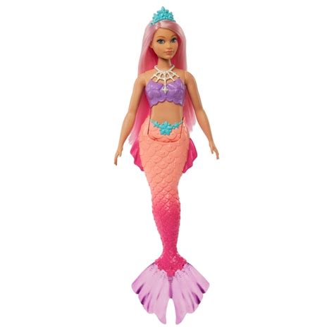 Barbie Dreamtopia Mermaid Doll - Soft Pink Hair | Smyths Toys UK