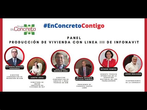 Panel Enconcretocontigo Producci N De Vivienda Con L Nea Iii De