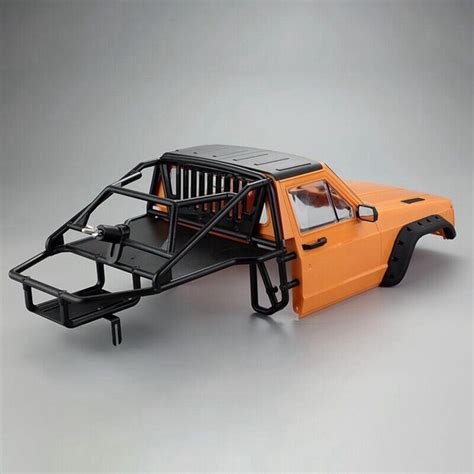 Nylon Back Half Cage Roll Cage For 110 Rc Crawler Car Axial Scx10 Trx4 7752 Ebay