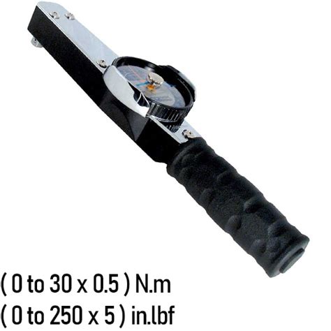 Buy 2502LDIN CDI Dial Torque Wrench Dual Scale MRM Metrology