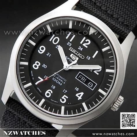 Buy Seiko Military Automatic M Mens Nylon Watch Snzg J Snzg