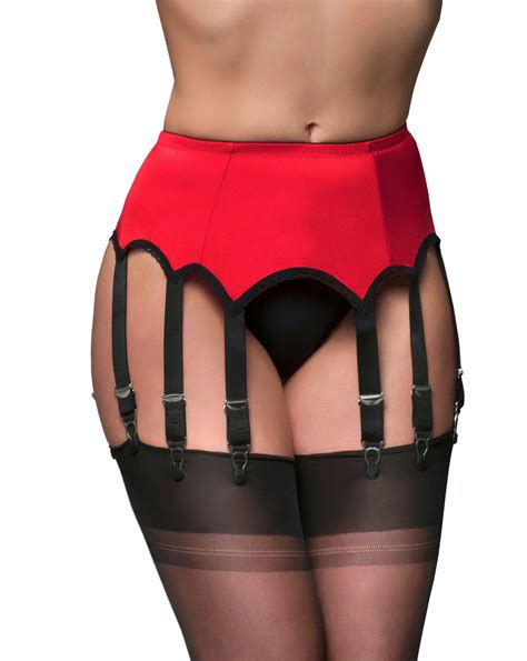 Premier Lingerie Lycra Strap Suspender Garter Belt For Stockings