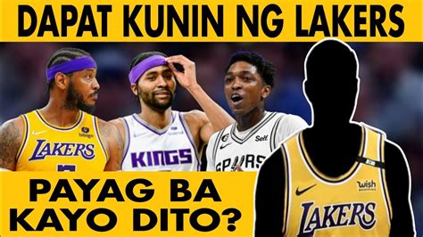 Player Na Dapat Kunin Ng Lakers Habang Out Pa Si Lebron James Payag Ba