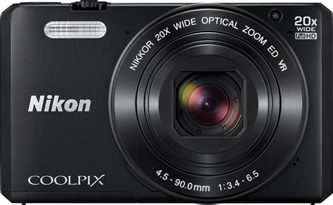 Nikon COOLPIX S7000 Compact Digital Camera Black 3 0 Amazon Co Uk