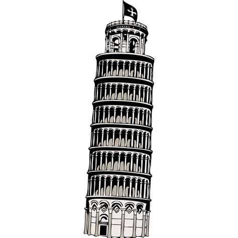 Que Es Torre De Pisa Vector