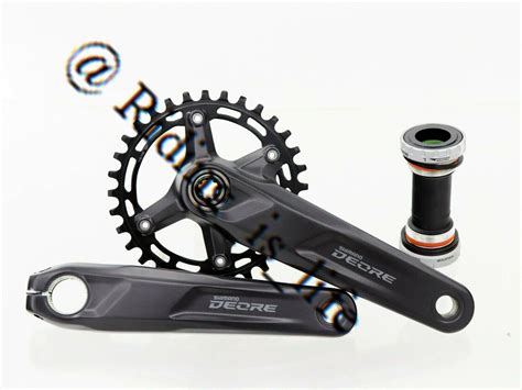 New Shimano Deore FC M5100 1 Crankset 1x10 11 Speed 30T 32T 170mm 175MM