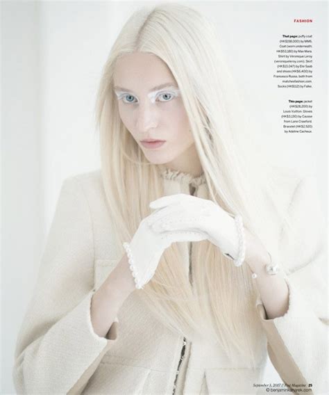 Luisa Moek in White Magic for POST Magazine September 2017 Issue