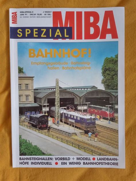 Miba Eisenbahn Im Modell Spezial Bahnhof Magazin Kaufen Auf