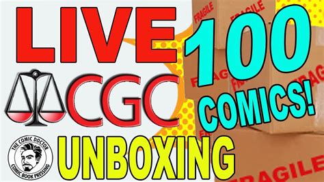 LIVE CGC UNBOXING YouTube