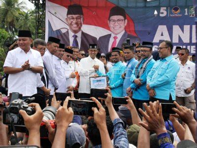 Anies Baswedan Hadiri Silaturahmi Temu Rakyat Aceh ANTARA Foto