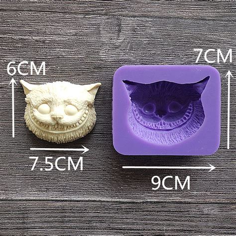 Cat Silicone Mold For Resin Cat Keychain Mold Short Haired Cat Etsy