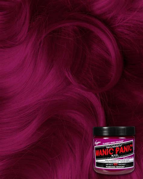 Manic Panic Lila Hårfärg Fuschia Shock Blue Fox