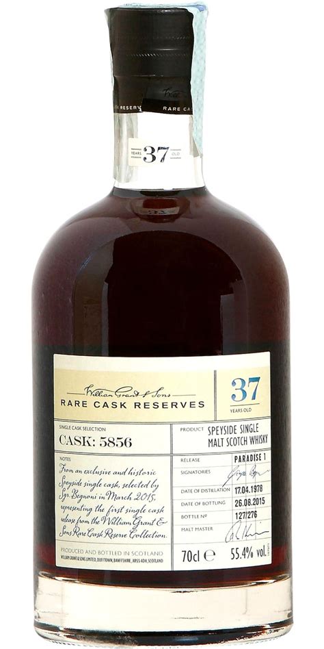 William Grant Sons Limited 1978 Ratings And Reviews Whiskybase