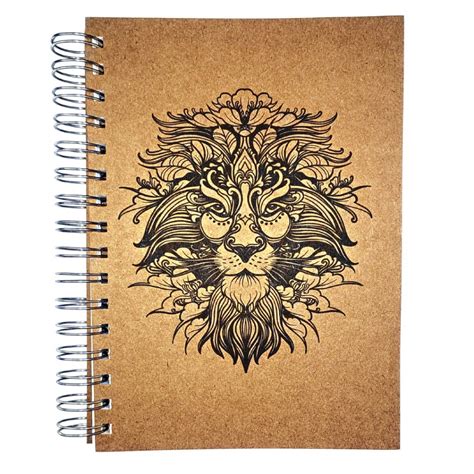 Caderno Kraft Pontilhado Quadriculado Pautado Ou Em Branco Shopee