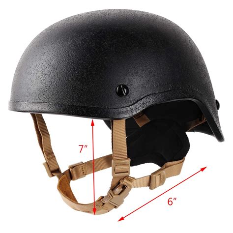 Helmet Chin Strap 4 Points For Tactical Fastmichibh Kevlar Bump