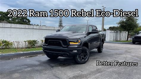 2022 Ram Rebel Eco Diesel Its Best In Class Youtube