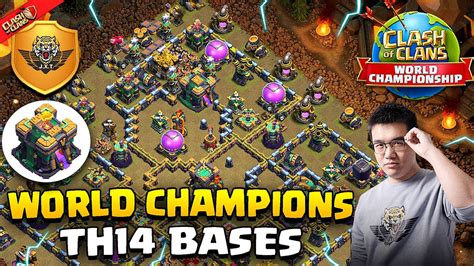 Th14 World Champions Bases J X Tiger War Bases Town Hall 14 With