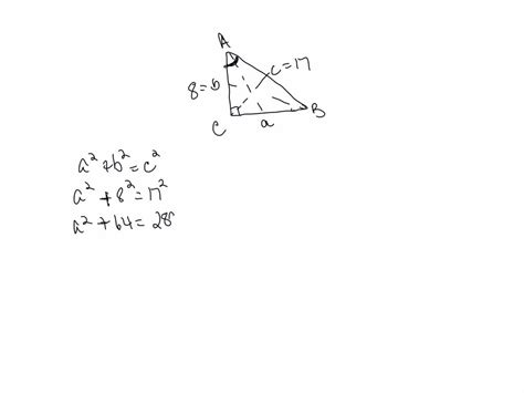 SOLVED The Following Problem Refers To Right Triangle ABC With C 90