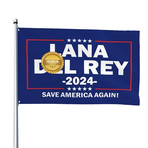 Lana Del Rey 2024 Flag Yetty Tiphani