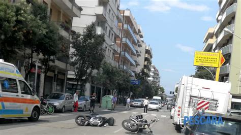 Incidente In Viale Marconi Scontro Tra Moto E Scooter 3 Feriti