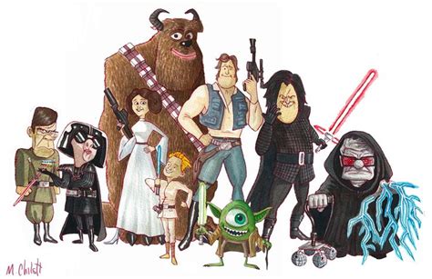 Enjoy This Amazing STAR WARS And PIXAR Mashup Fan Art GeekTyrant