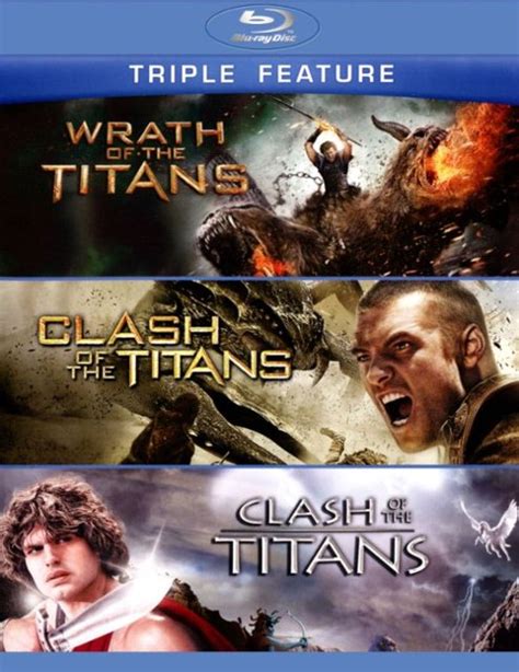 Wrath Of The Titans Clash Of The Titans 2010 Clash Of The Titans 1981 [3 Discs] [blu Ray