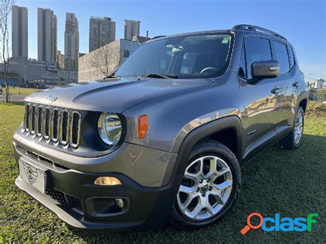 Jeep Renegade Longitude Cinza Bras Lia Em Brasil