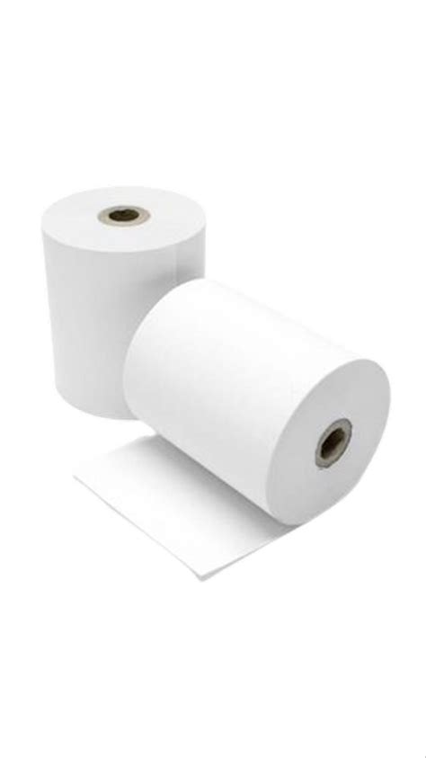 Plain White Thermal Paper Billing Roll For Printing Bill Gsm Gsm