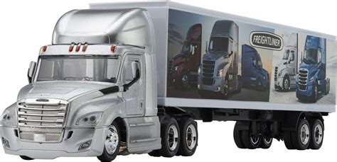 Buy Wheel Master Freightliner Cascadia Tractor Trailer Play Toy Truck ...