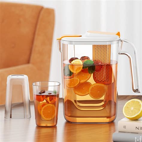 Snapklik.com : Fruit Infuser Pitcher With, High Heat Resistance ...