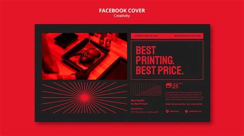 Portada De Facebook De Concepto De Creatividad Archivo PSD Gratis