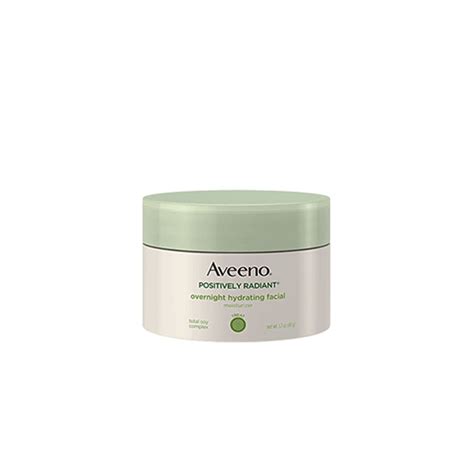 Aveeno Positively Radiant Overnight Hydrating Facial Moisturizer 48g