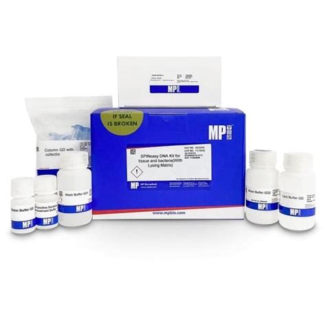 Mp Biomedicals Spineasy Dna Kit For Tissue And Bacteria Fisher