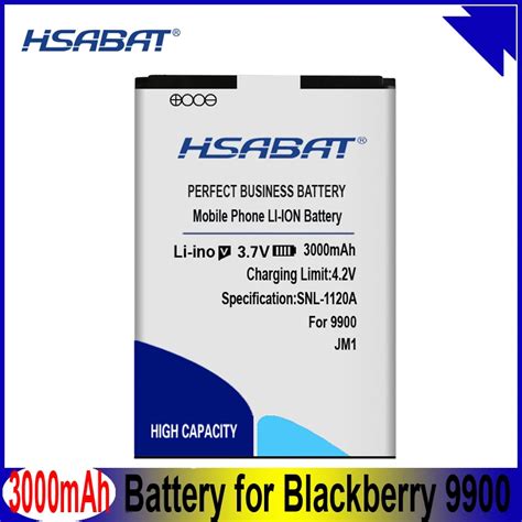 HSABAT Bater A J M1 JM1 Para Blackberry Bold 3000 9900 9930 9790 9380