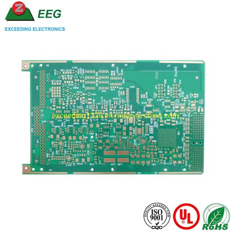 Multilayer HDI PCB Board And Circuit Board PCB With BGA Enig In