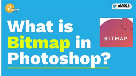 What Is Bitmap In Photoshop Youtube