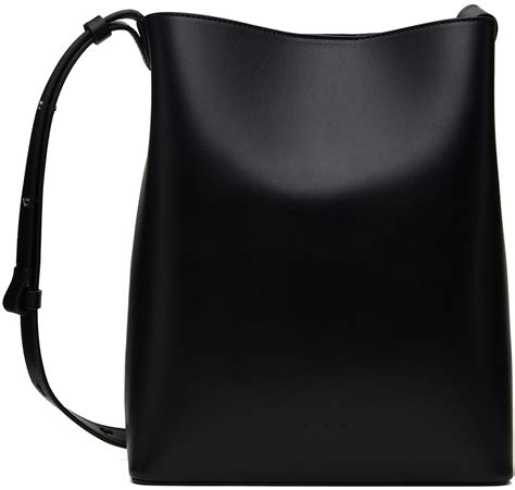 Aesther Ekme Black Sac Bucket Bag SSENSE