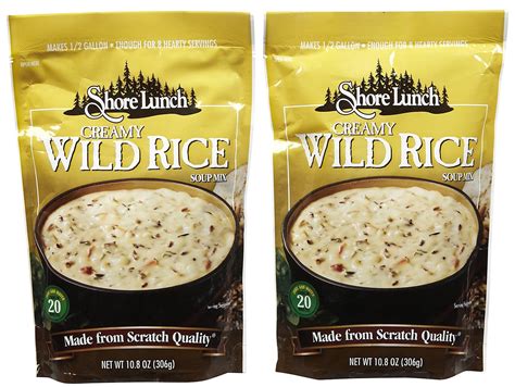 Shore Lunch Creamy Wild Rice Soup Mix 10 8 Oz Pack Of 2