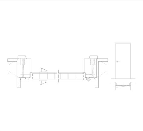 Pintu Dengan 8 Panel Kaca Triple Dwg Detail Cad Unduh Gratis