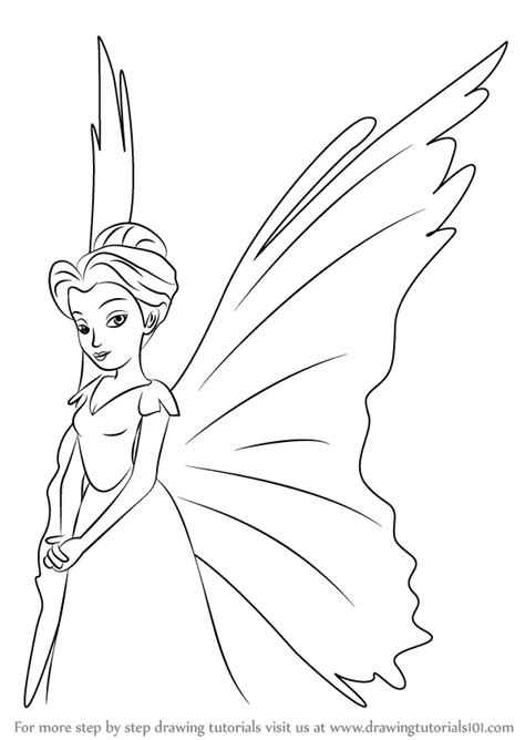 Learn How to Draw Queen Clarion from Tinker Bell (Tinker Bell) Step by ...