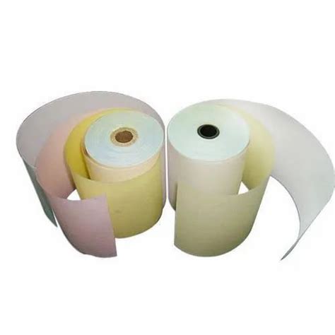 Plain Carbonless Paper Rolls Gsm Less Than 80 Gsm At Rs 45 Roll In Bengaluru