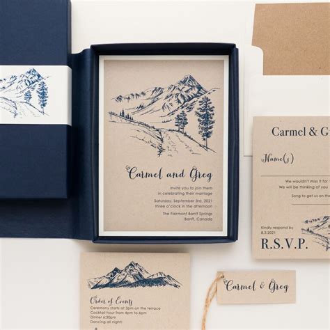 20 Wedding Invitation Boxes For Every Wedding Theme