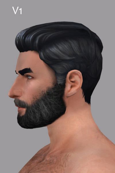 2012 V1 Base Game Compatible Male Hairstyle A Tumbex