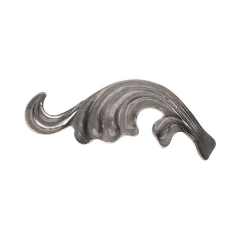 Stamped Steel Wing Design With Curled Tip Right Hand 2 3 4 W 1 8