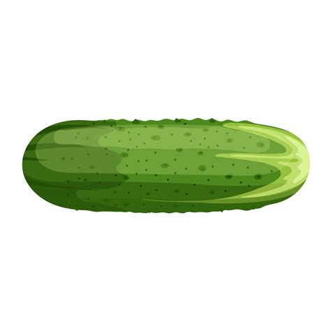 cucumber food cartoon vector illustration 17587854 Vector Art at Vecteezy